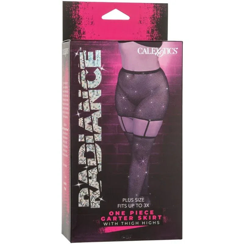 Calexotics – Radiance Jupe Jarretières Cuisses Grande taille