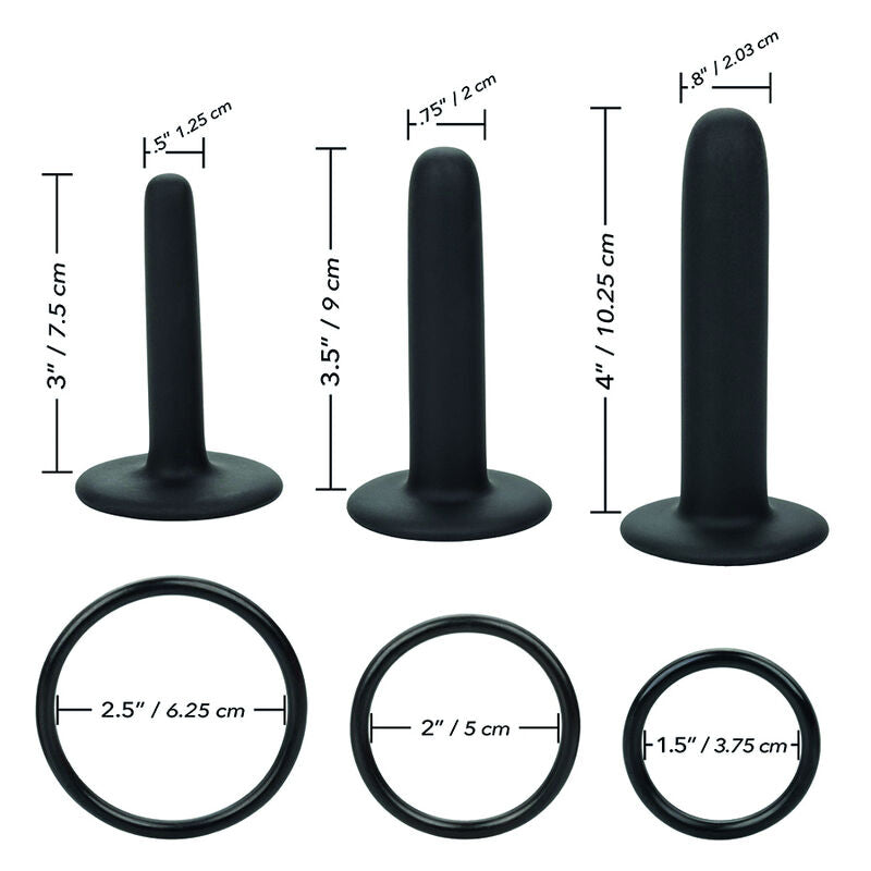 CALEXOTICS - BOUNDLESS CHEVILLE KIT IN SILICONE