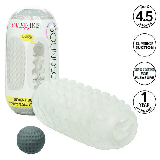 CALEXOTICS - BOUNDLESS RÉVERSIBLE SQUISHY BALL STROKE BLUE
