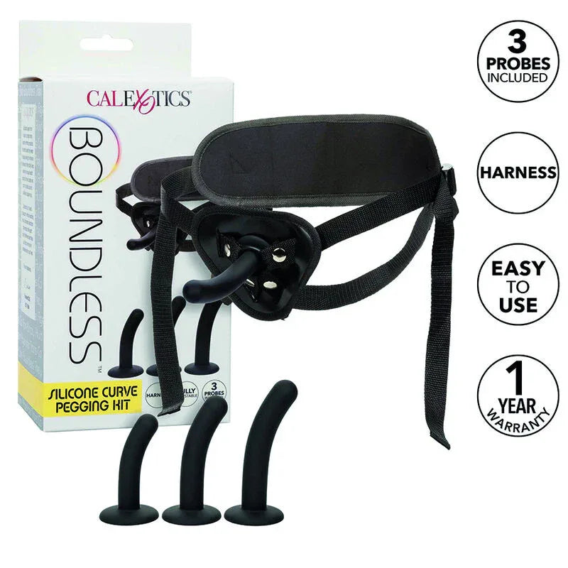 Calexotics – Boundless Kit de Chevillement de Courbe en Silicone
