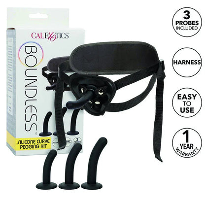 Calexotics – Boundless Kit de Chevillement de Courbe en Silicone