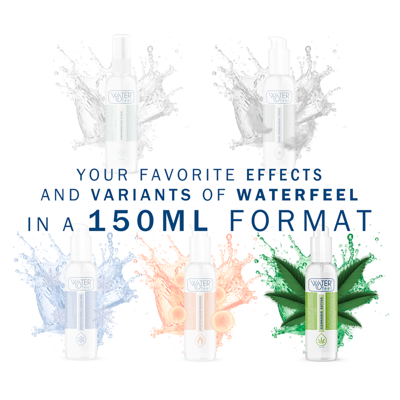 WATERFEEL - LUBRICANTE DE CANNABIS 150 ML