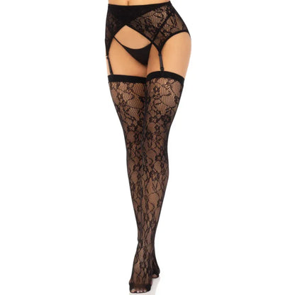 Leg Avenue Cuisses Dentelles & Jarretelles Rouge