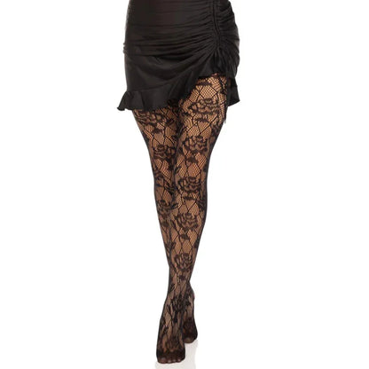Leg Avenue – Collants Réseau Rose Sauvage