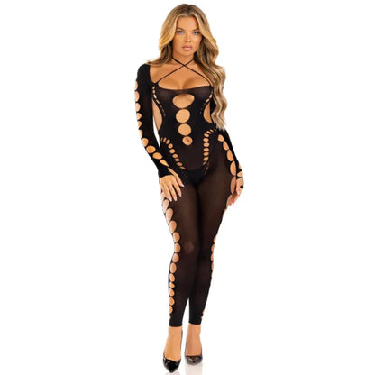 Leg Avenue Bodystocking Cheville Reckless Bleu Royal