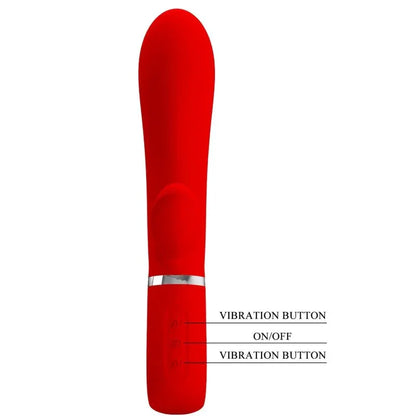 Pretty Love – Vibrateur Multifonction G Spot Thomas Rouge