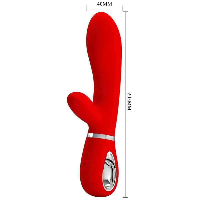 Pretty Love – Vibrateur Multifonction G Spot Thomas Rouge