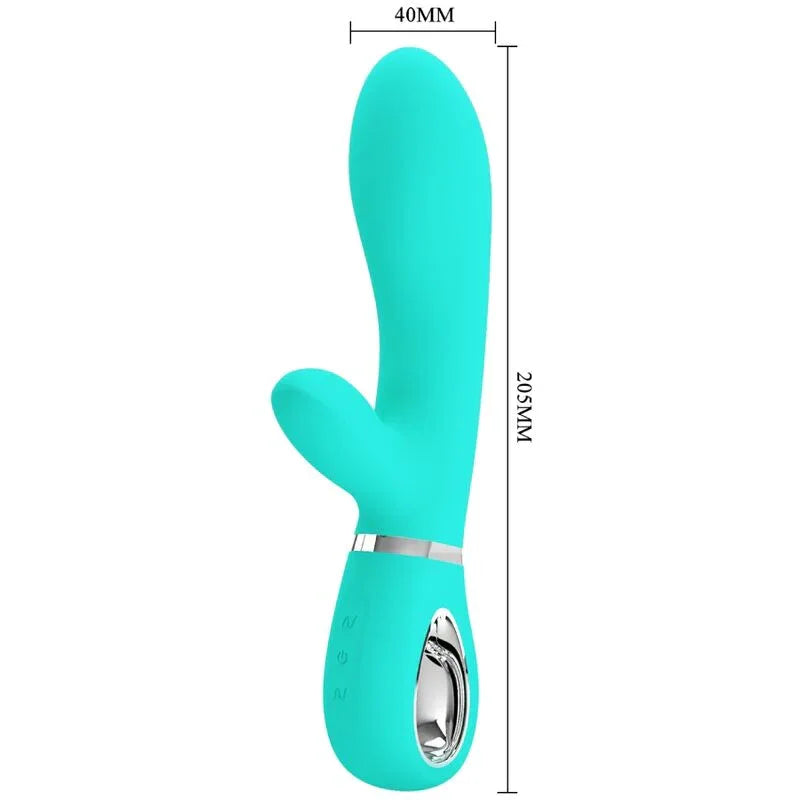 Pretty Love – Vibrateur Multifonction G Spot Thomas Vert Aqua