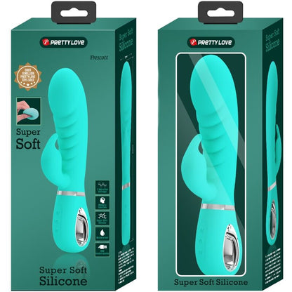 PRETTY LOVE - VIBRADOR MULTIFUNCIÓN PUNTO G AGUA VERDE PRESCOTT