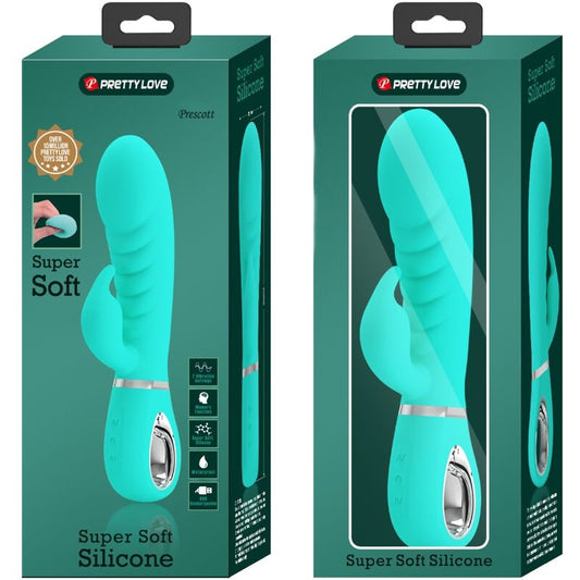 PRETTY LOVE - VIBRADOR MULTIFUNCIÓN PUNTO G AGUA VERDE PRESCOTT