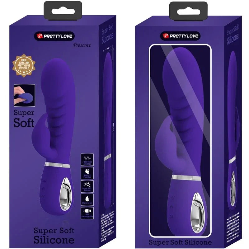 Pretty Love – Vibrateur Multifonction G Spot Prescott Violet