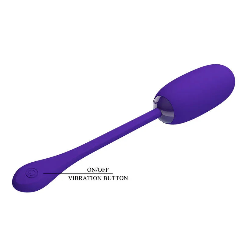 Pretty Love – Oeuf Vibrant Julius Imperméable Rechargeable Violet