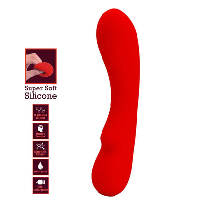 Pretty Love Vibrateur Rechargeable Prescott Rouge