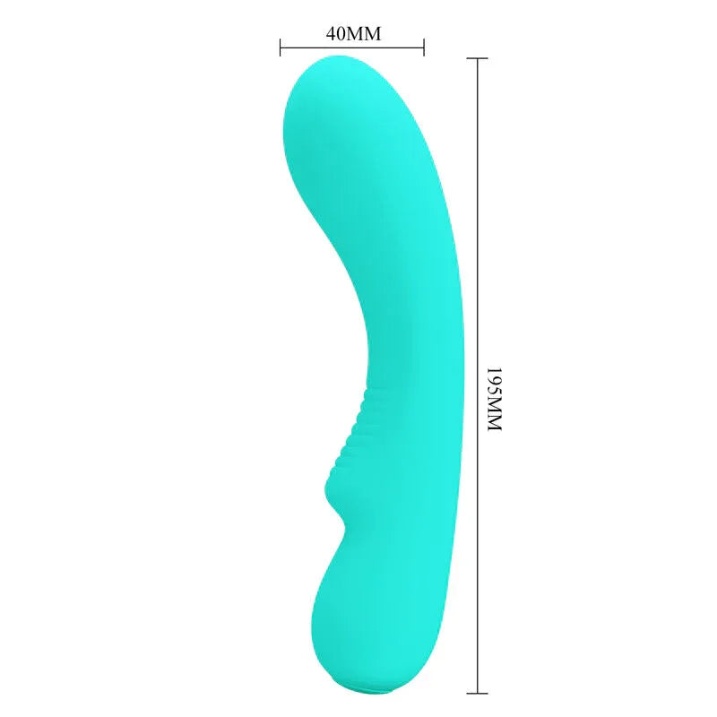 Pretty Love Vibrateur Rechargeable Prescott Vert Aqua