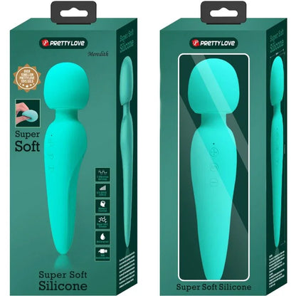 Pretty Love – Masseur Meredith 12 Modes de Vibration Vert Aqua