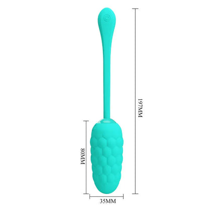 Pretty Love – Oeuf Vibrant Texture Marine Rechargeable Aqua Green