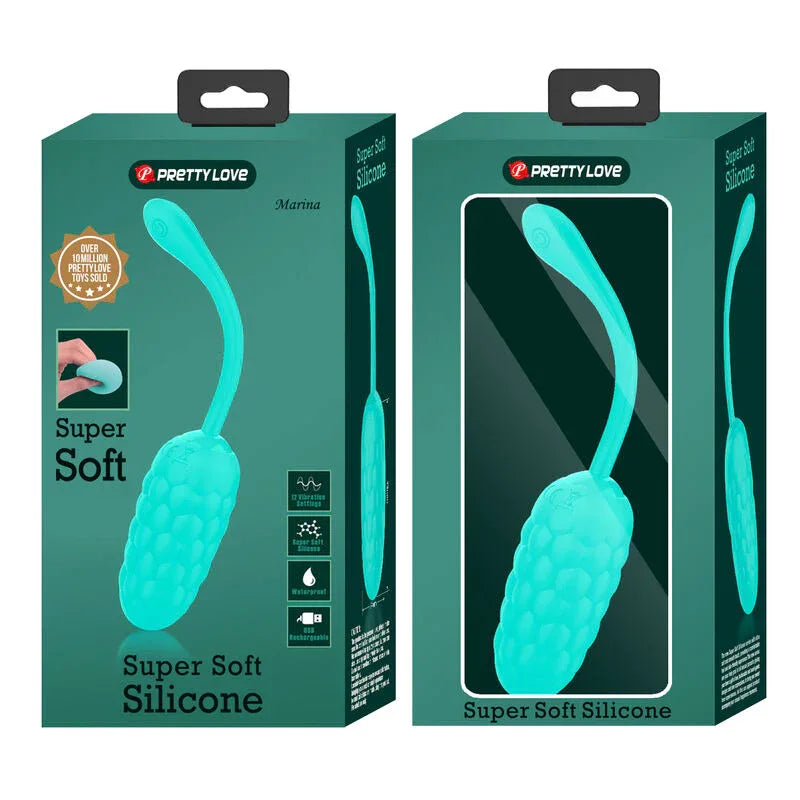 Pretty Love – Oeuf Vibrant Texture Marine Rechargeable Aqua Green