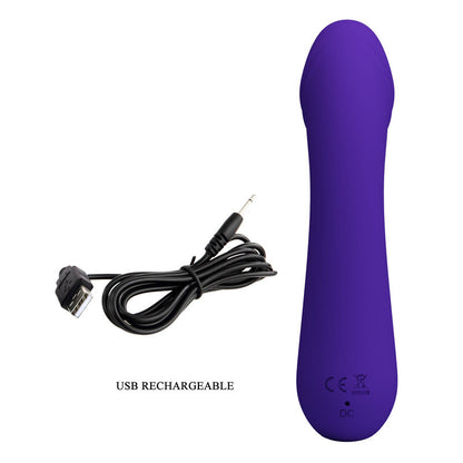 PRETTY LOVE - VIBRADOR RECARGABLE CETUS PÚRPURA