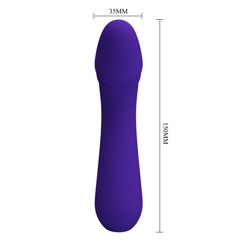 PRETTY LOVE - VIBRADOR RECARGABLE CETUS PÚRPURA