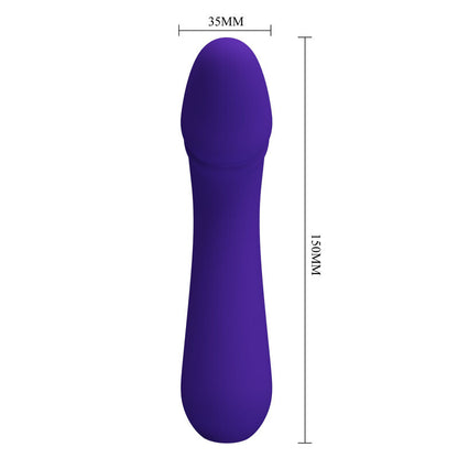 PRETTY LOVE - VIBRADOR RECARGABLE CETUS PÚRPURA