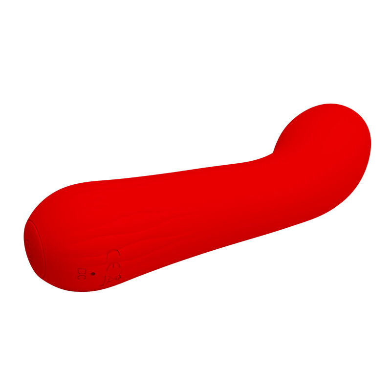PRETTY LOVE - VIBRADOR RECARGABLE FAUN ROJO