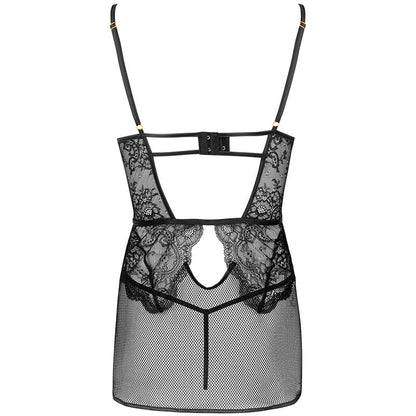 LIVCO CORSETTI FASHION - CAMISA + BRAGUITA BARIRIN LC 90633 NEGRO