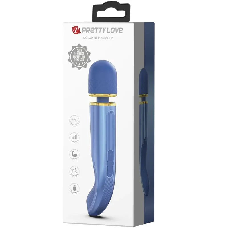 Pretty Love – Masseur 7 Modes de Vibration Bleu