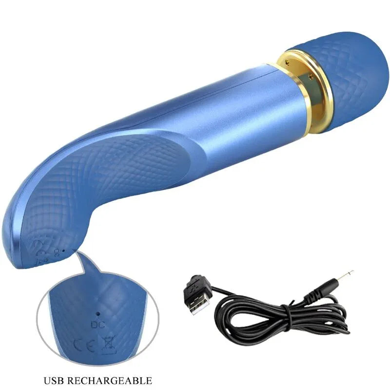 Pretty Love – Masseur 7 Modes de Vibration Bleu