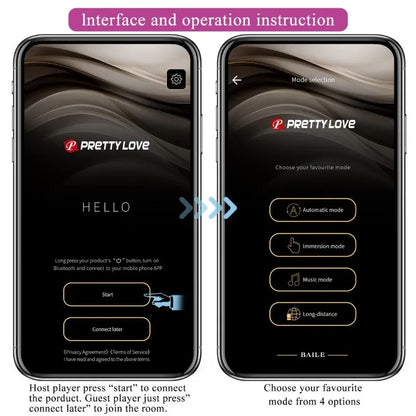 Pretty Love – Télécommande Catalina Vibrator App Violet