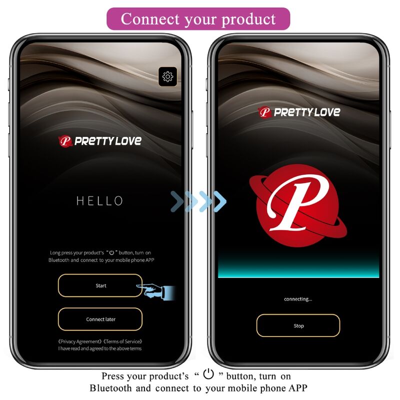 PRETTY LOVE - PLUG ANAL CONTROLADO POR APP JEFFERSON PURPLE