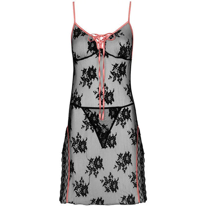 Livco Corsetti Fashion Karonin Lc 90628 Chemise + Culotte Noir