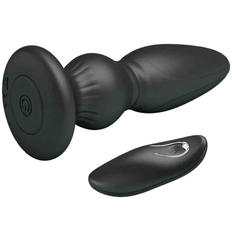 Mr Play – Puissant Vibrateur Télécommande Plug Anal Noir