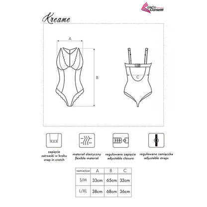 Livco Corsetti Fashion Corps Kreame Lc 90546 Noir