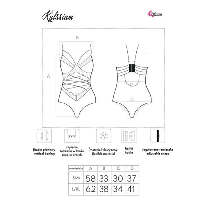 Livco Corsetti Fashion Corps Kylssiam Lc 90613 Noir
