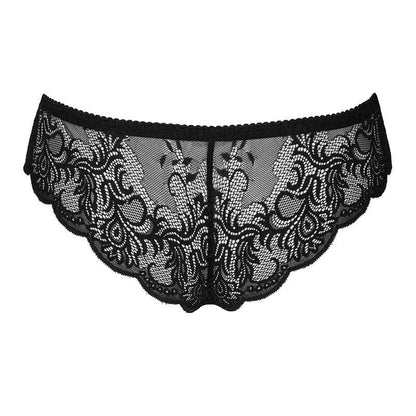 Livco Corsetti Fashion Love Story Lc 90679 Culotte Crochless Noir
