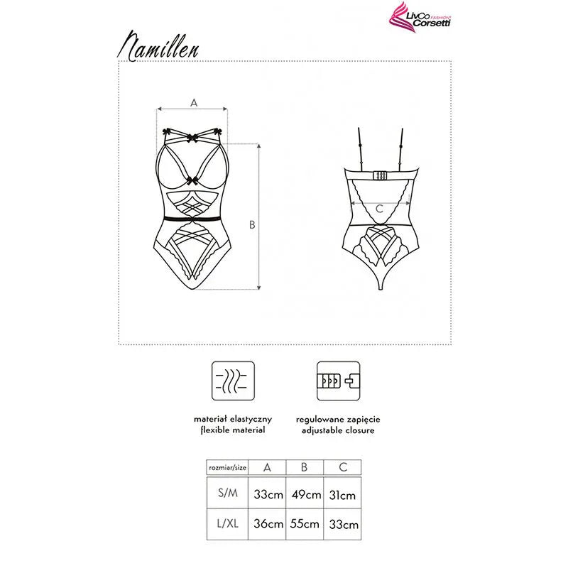Livco Corsetti Fashion Corps Namillen Lc 90528 Noir