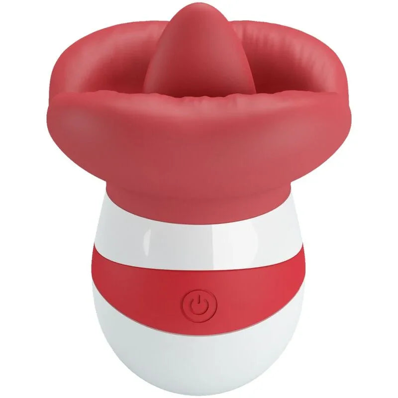 Pretty Love – Mina Stimulateur de Langue Rouge Clair