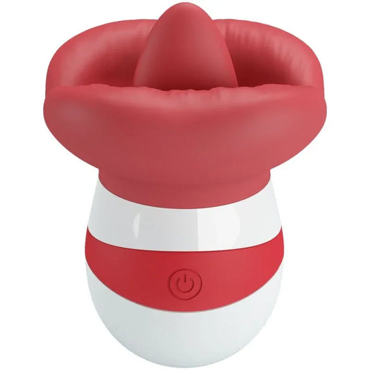 Pretty Love – Mina Stimulateur de Langue Rouge Clair