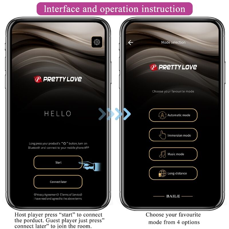 PRETTY LOVE - BILLY VIBRATION PURPLE APLICACIÓN GRATUITA