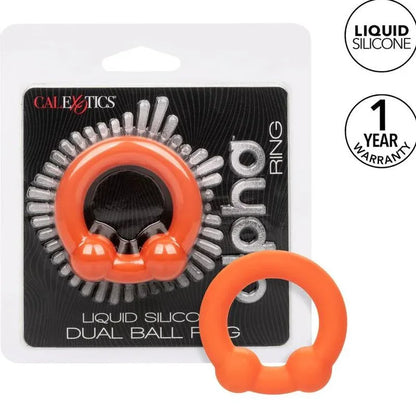 Calexotics – Alpha Bague Double Bille Orange