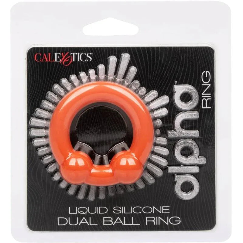 Calexotics – Alpha Bague Double Bille Orange