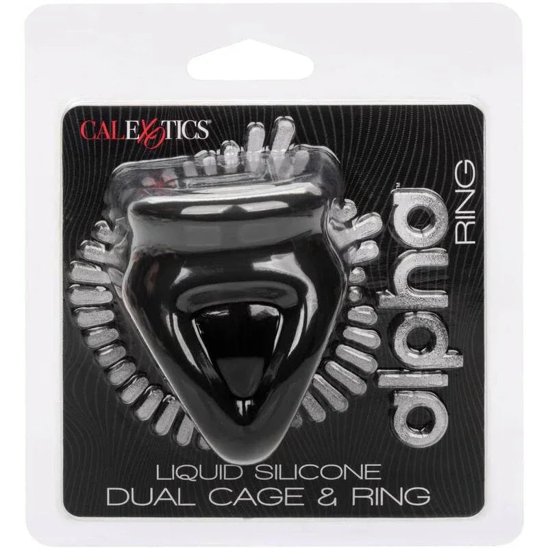 Calexotics – Alpha Bague Dual Cage Noir