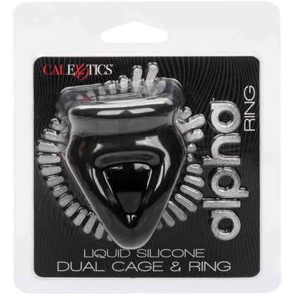 Calexotics – Alpha Bague Dual Cage Noir