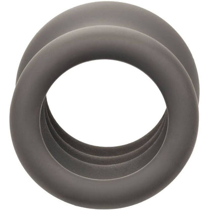 CALEXOTICS - ALPHA BLACK SCROTUM STRETCHING RING