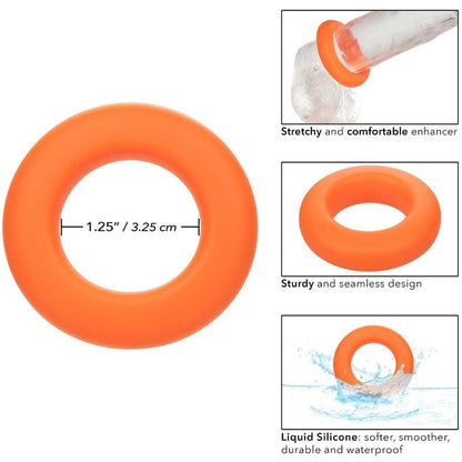 CALEXOTICS - ALPHA PROLONG LARGE ORANGE RING