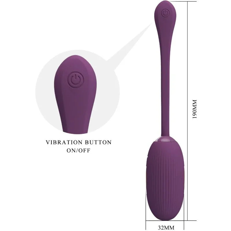 Pretty Love Doreen Oeuf Vibrant Rechargeable Violet
