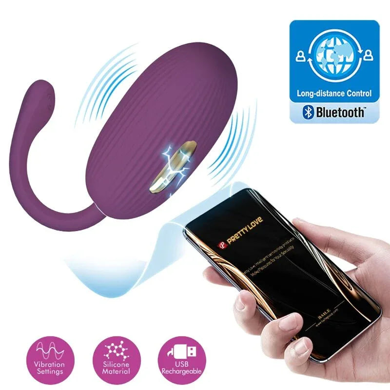 Pretty Love Doreen Oeuf Vibrant Rechargeable Violet