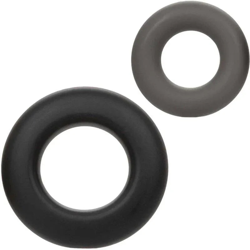 Calexotics – Alpha Prolong Lot de 2 Bague Gris