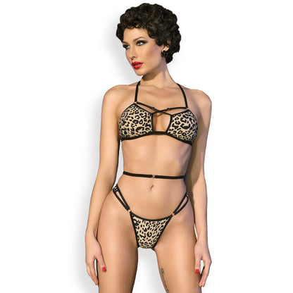 CHILIROSE - CR 4497 LEOPARD BIKINI S/M