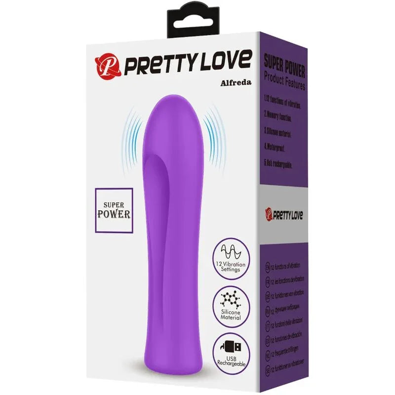 Pretty Love Alfreda Vibrateur Super Puissant Aqua Violet